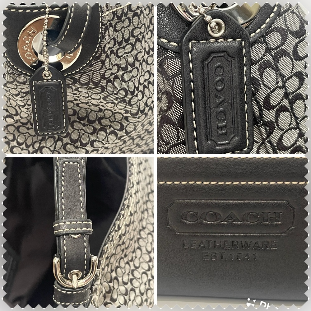 Coach Little CC Large Tote shoulder Bag – Signature Logo - Picture 8 of 16